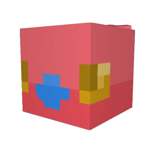 Sigurd_1 Minecraft avatar head, 3D render