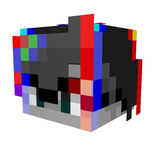 SigveErr Minecraft avatar head, 3D render