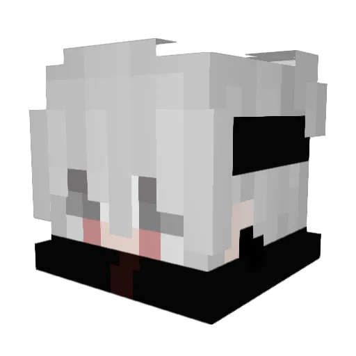 Sigyn02 Minecraft avatar head, 3D render