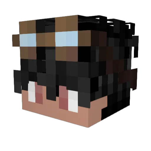 Siimon_S Minecraft avatar head, 3D render