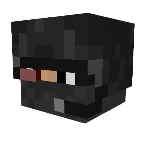 SiinXGamer Minecraft avatar head, 3D render