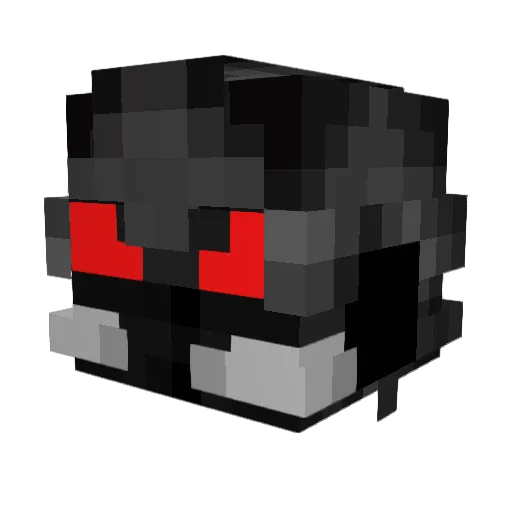 SiirBss Minecraft avatar head, 3D render