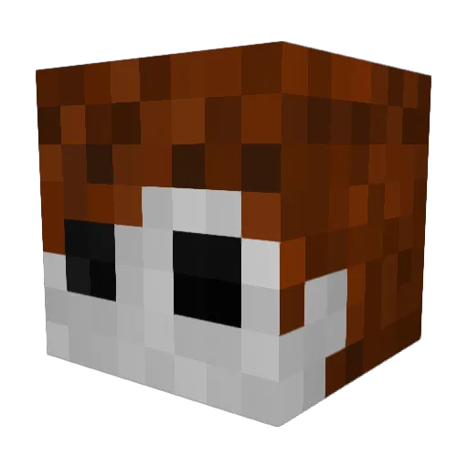 SikeIX Minecraft avatar head, 3D render