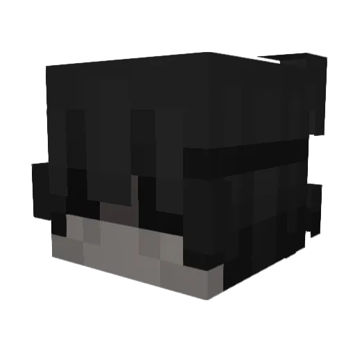 Sikee_Nike Minecraft avatar head, 3D render