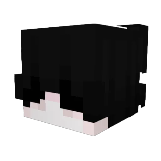 SikerLoter Minecraft avatar head, 3D render