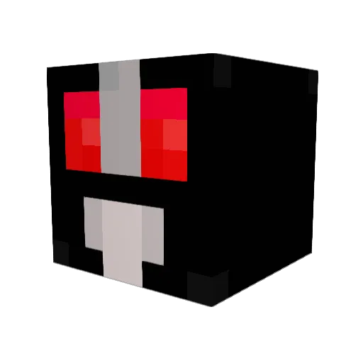 SikiKai Minecraft avatar head, 3D render