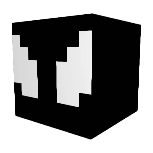 Sikirina Minecraft avatar head, 3D render