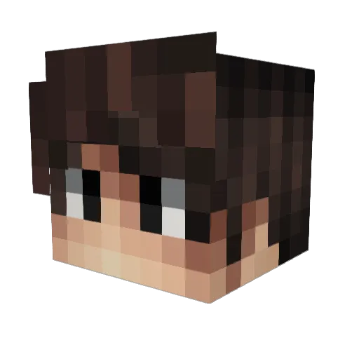 Siklore32 Minecraft avatar head, 3D render