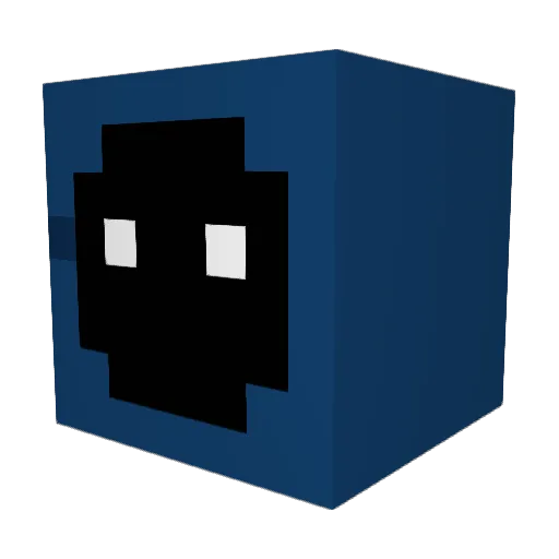 SilasOP42 Minecraft avatar head, 3D render