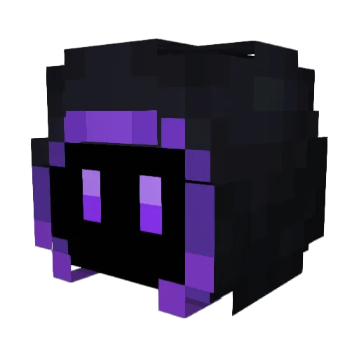 SilenGaming Minecraft avatar head, 3D render