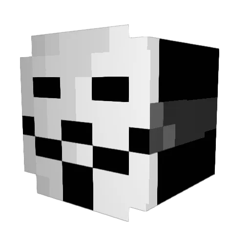 SilenceScallywa Minecraft avatar head, 3D render