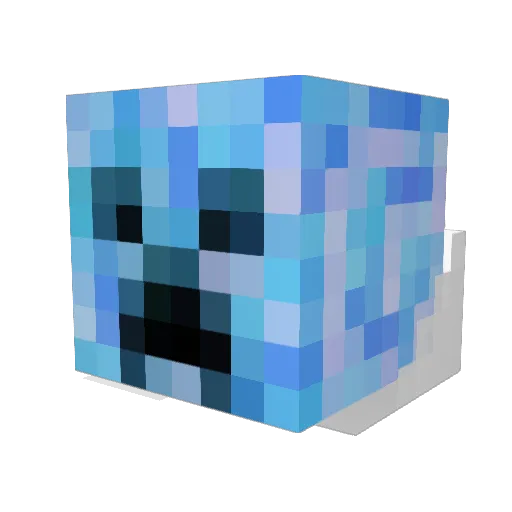 SilentBrief449 Minecraft avatar head, 3D render