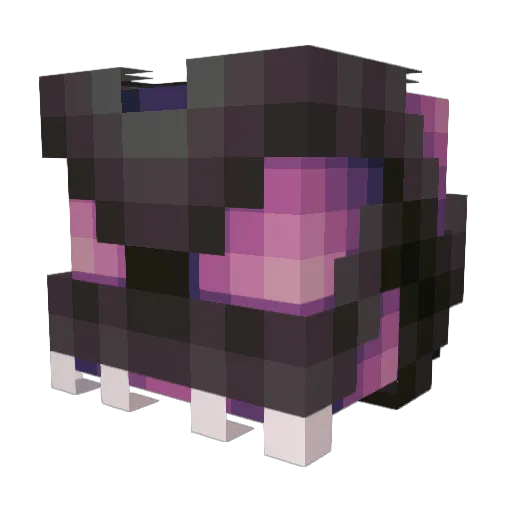 SilentCaptor Minecraft avatar head, 3D render