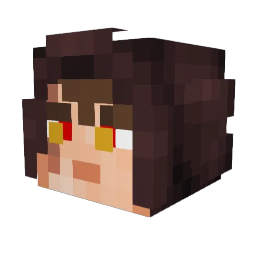 SilentEarth32 Minecraft avatar head, 3D render