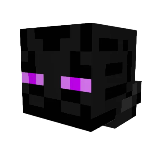 SilentGray287 Minecraft avatar head, 3D render