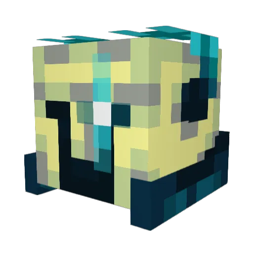SilentSword8780 Minecraft avatar head, 3D render