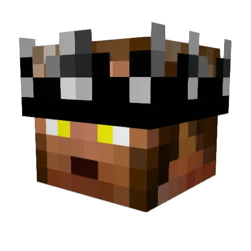 SilentWatchr Minecraft avatar head, 3D render