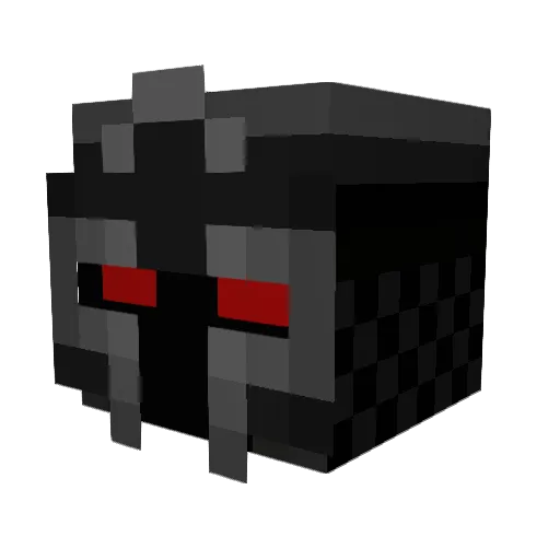 SilentWeaver07 Minecraft avatar head, 3D render