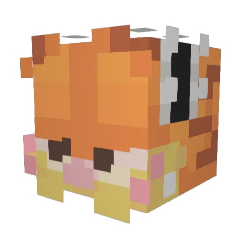 SilentWindow852 Minecraft avatar head, 3D render