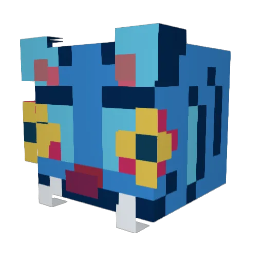 Silent_Monkey1 Minecraft avatar head, 3D render