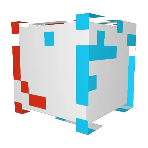 Silent_Remnant Minecraft avatar head, 3D render