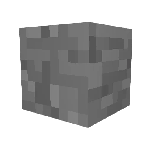 Silent_VII Minecraft avatar head, 3D render