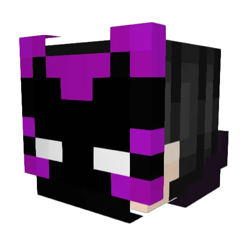Silent_Wander3r Minecraft avatar head, 3D render