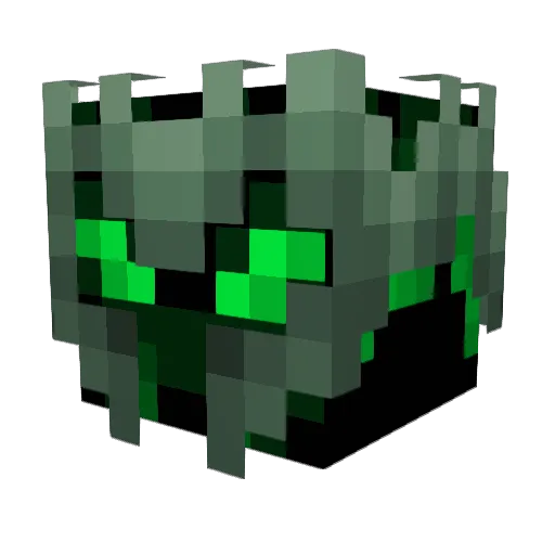 Silenthunter36 Minecraft avatar head, 3D render