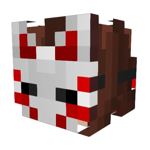 SiliZili Minecraft avatar head, 3D render