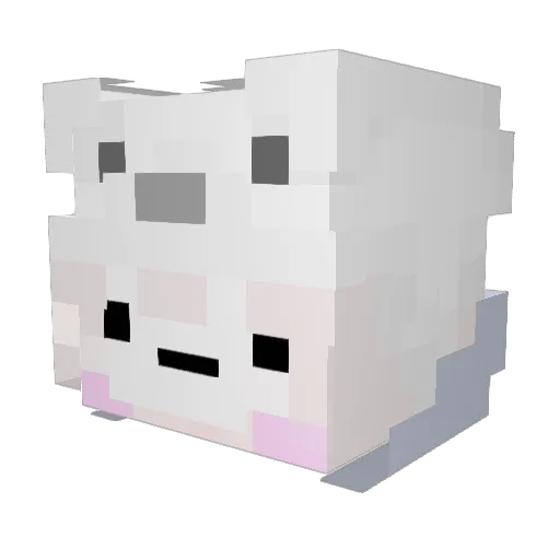 SilinXx Minecraft avatar head, 3D render