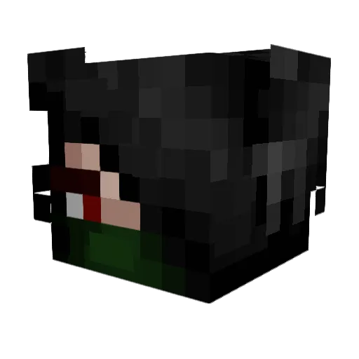 Sillavana92 Minecraft avatar head, 3D render