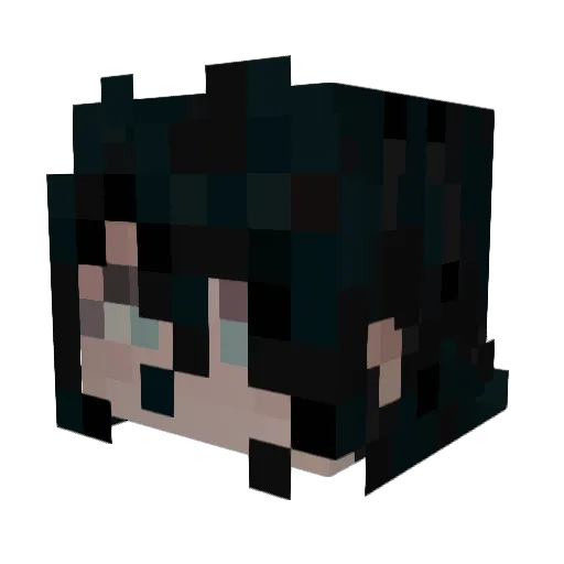 SilliestGeorge Minecraft avatar head, 3D render
