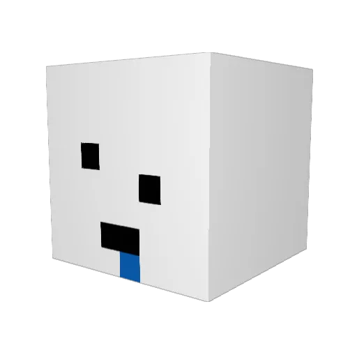 SillyBillyy_ Minecraft avatar head, 3D render