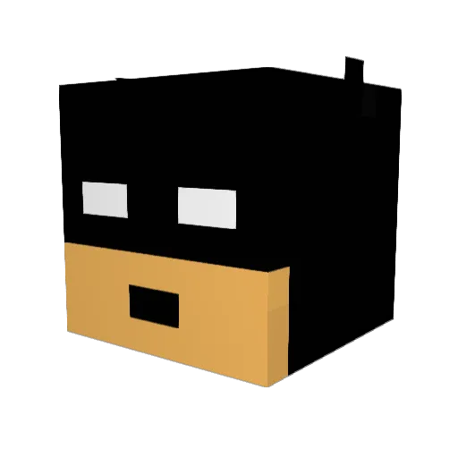 SillyButts101 Minecraft avatar head, 3D render