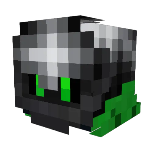SillyDonnie_ Minecraft avatar head, 3D render
