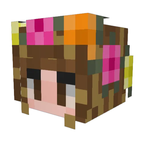 SillyGoose32401 Minecraft avatar head, 3D render
