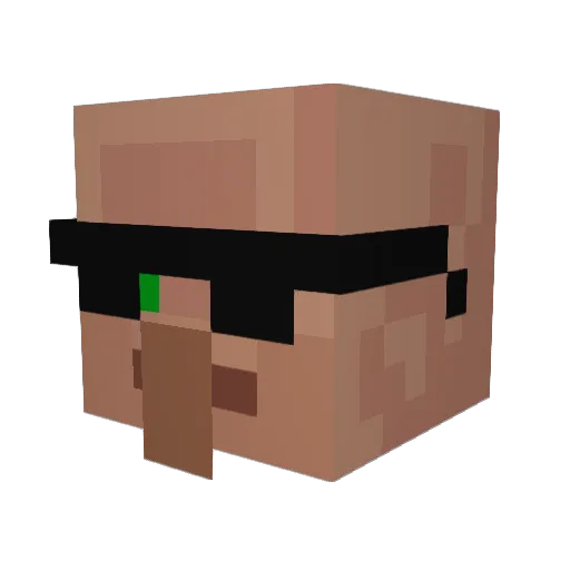 SillyKnight5037 Minecraft avatar head, 3D render