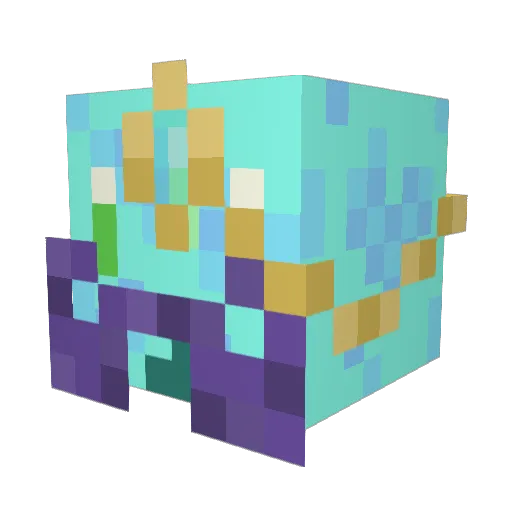 Sillypup123 Minecraft avatar head, 3D render