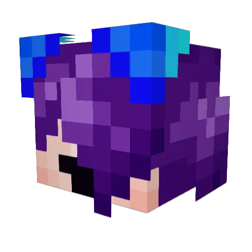 Silthom Minecraft avatar head, 3D render