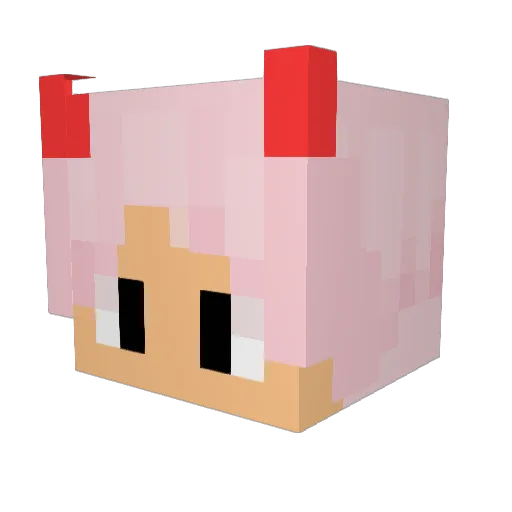 SilverAprendiz Minecraft avatar head, 3D render