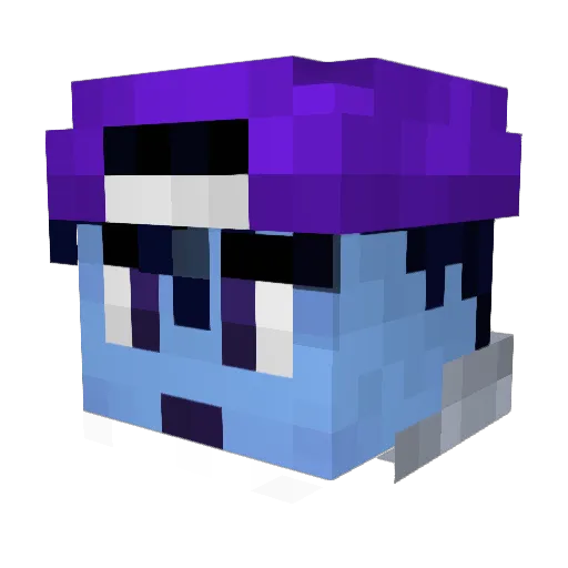 SilverBenji67 Minecraft avatar head, 3D render