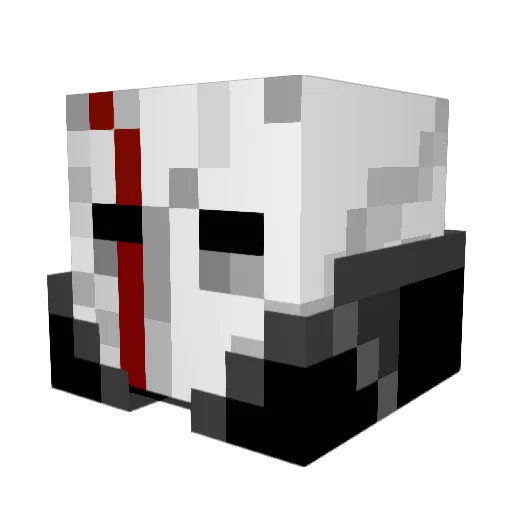 SilverBulet705 Minecraft avatar head, 3D render