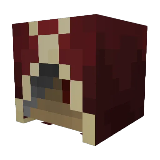 SilverCrow605 Minecraft avatar head, 3D render