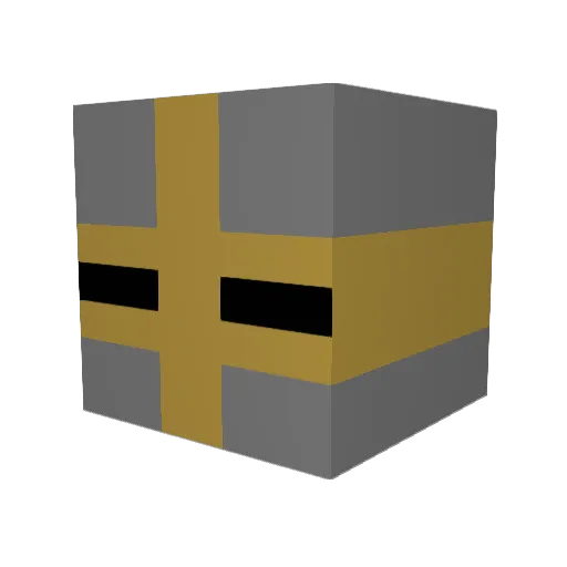 SilverDude0920 Minecraft avatar head, 3D render