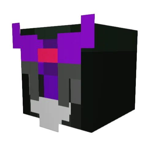 SilverDude121 Minecraft avatar head, 3D render