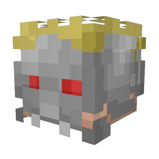 SilverJoe21 Minecraft avatar head, 3D render