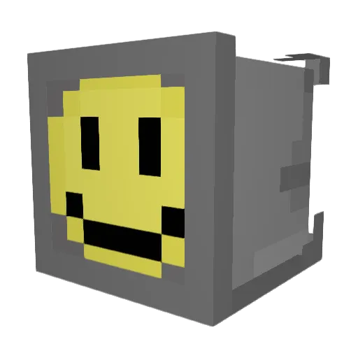 SilverKhristmas Minecraft avatar head, 3D render