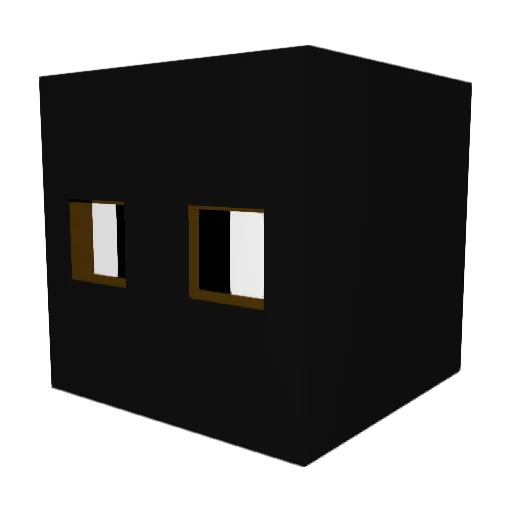 SilverRizzla Minecraft avatar head, 3D render