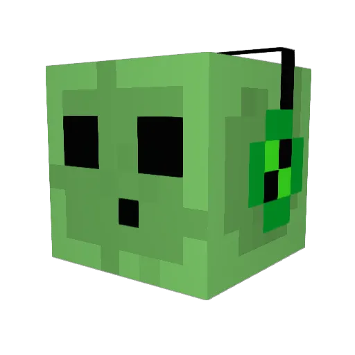 SilverSailor Minecraft avatar head, 3D render