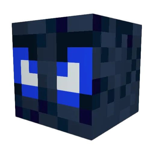 SilverSpider89 Minecraft avatar head, 3D render
